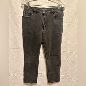 Lees Relaxed Fit Black Jeans Size 10P